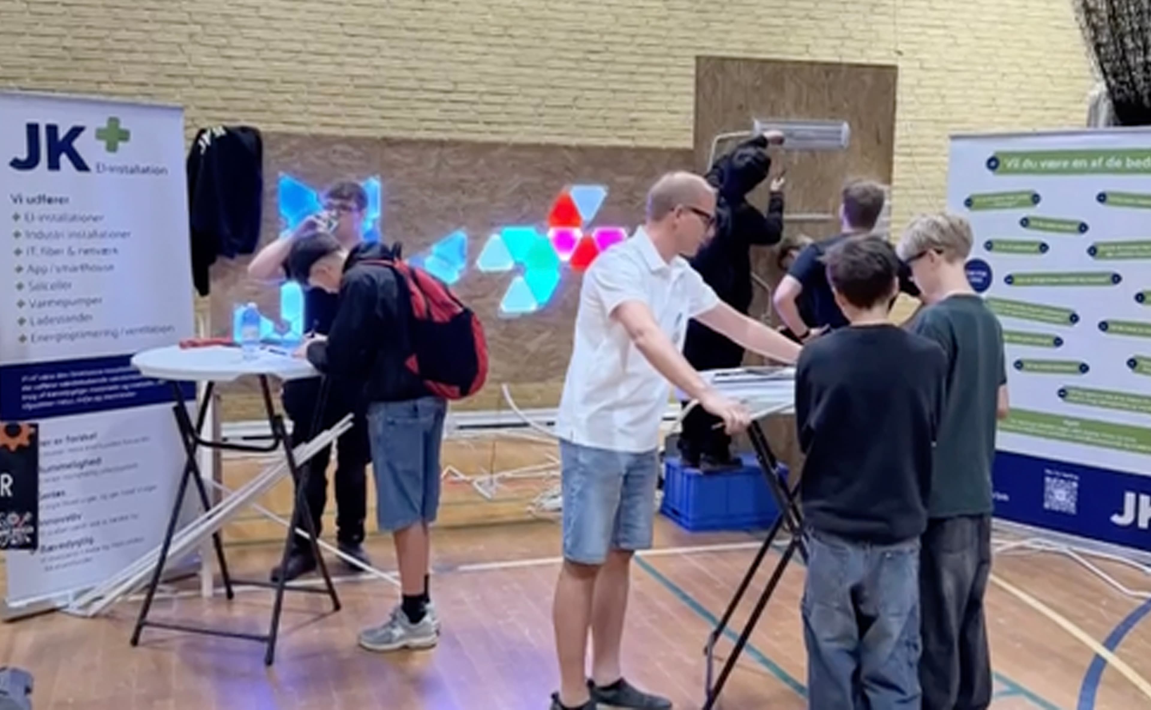Mini Skills 2026 i Glamsbjerg samlede 350 elever til hands-on læring med lokale virksomheder.